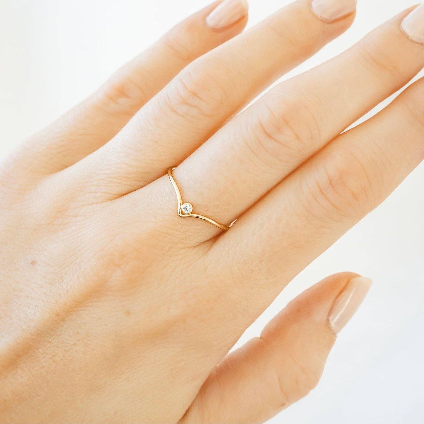 Sterling Silver Dainty Ring