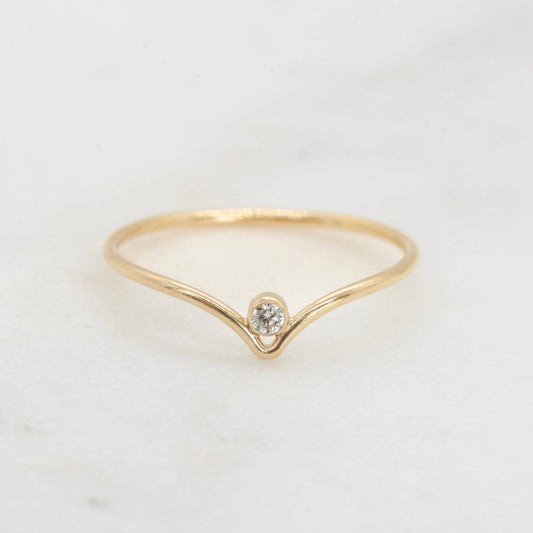 Gold Filled Dainty Ring