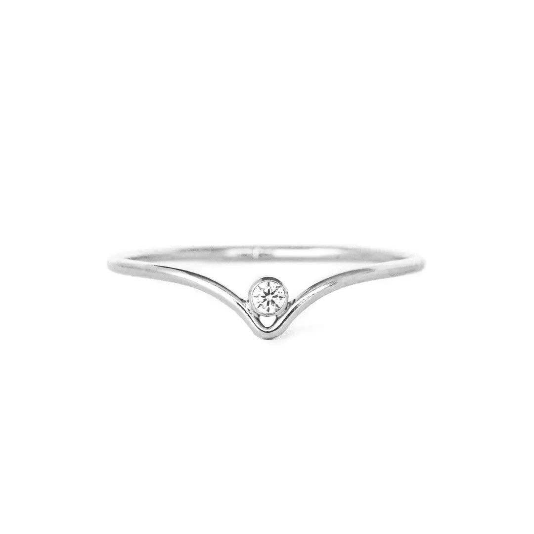 Sterling Silver Dainty Ring